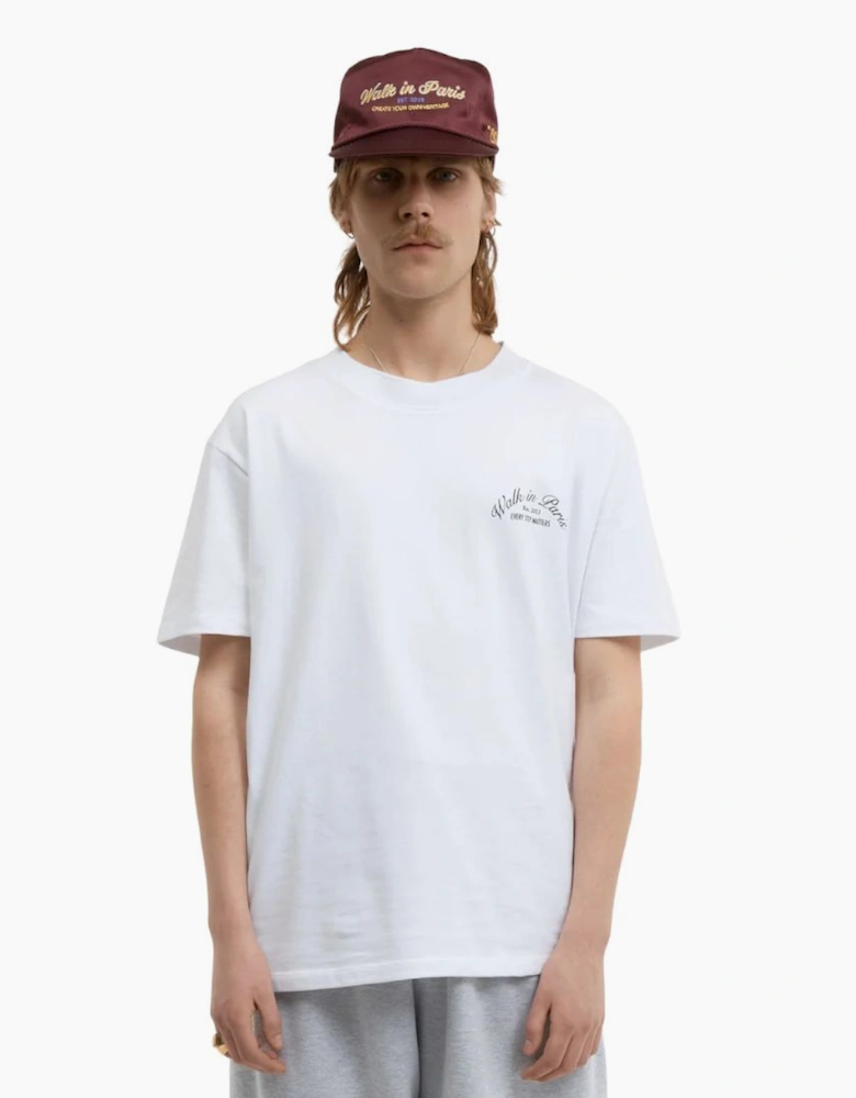 Walk In Paris Signature White t-shirt