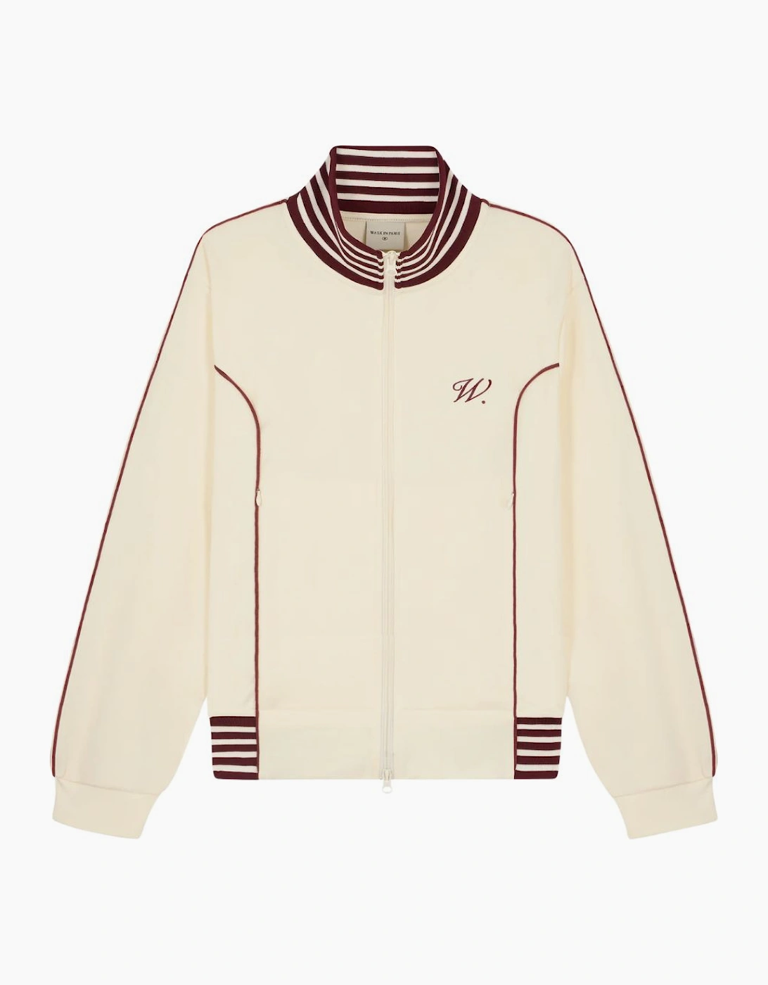Walk In Paris Beige Club Track Jacket