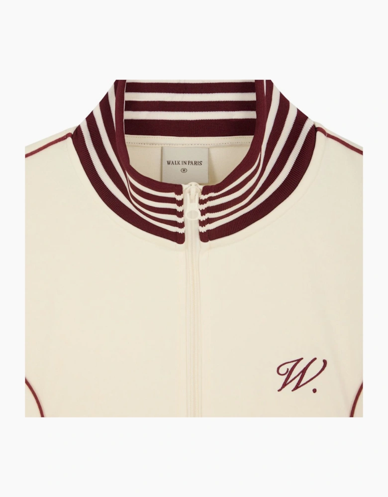 Walk In Paris Beige Club Track Jacket