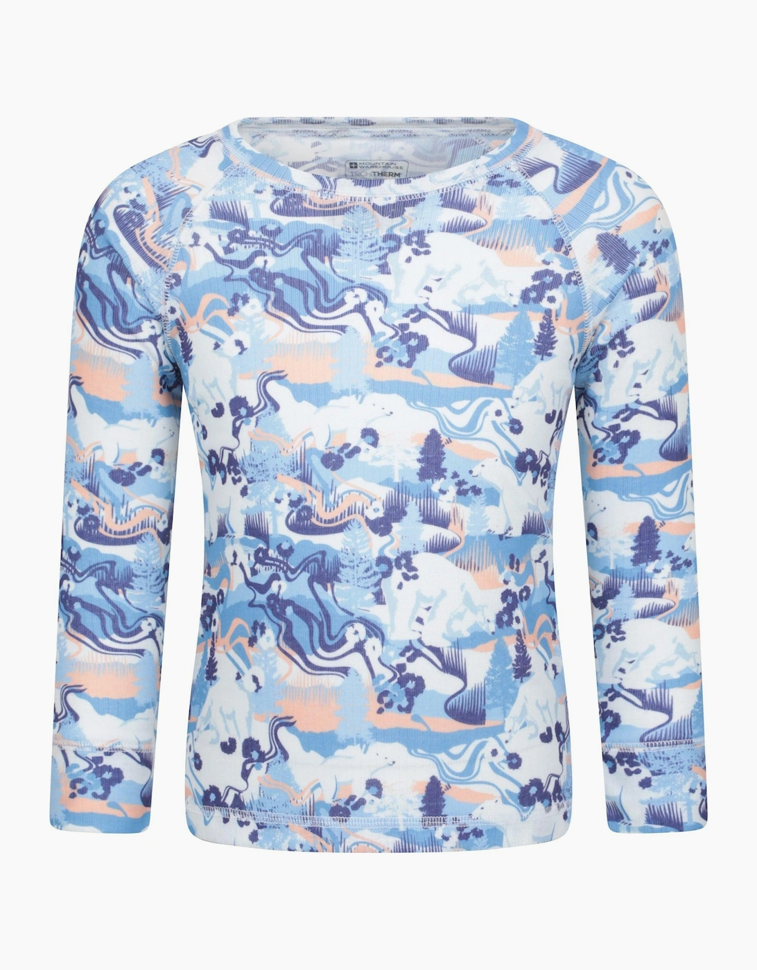 Mountain Warehouse Childrens/Kids Talus Geometric Base Layer Set