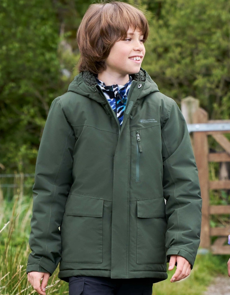 Mountain Warehouse Childrens/Kids Noah Borg Lined Waterproof Jacket