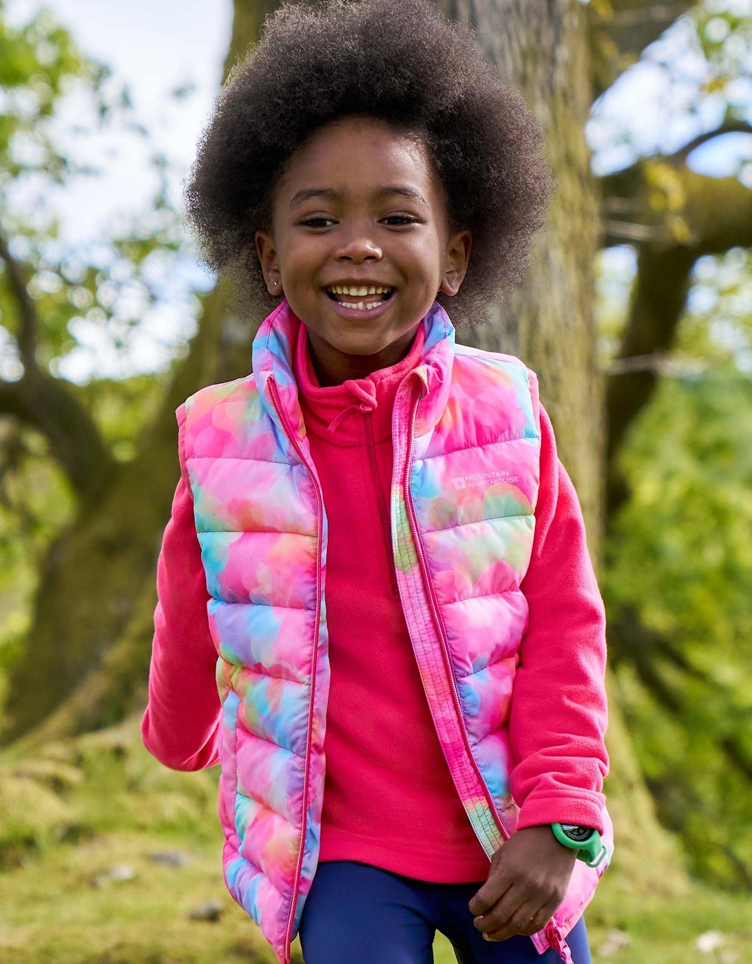 Mountain Warehouse Childrens/Kids Rocko Butterfly Padded Gilet