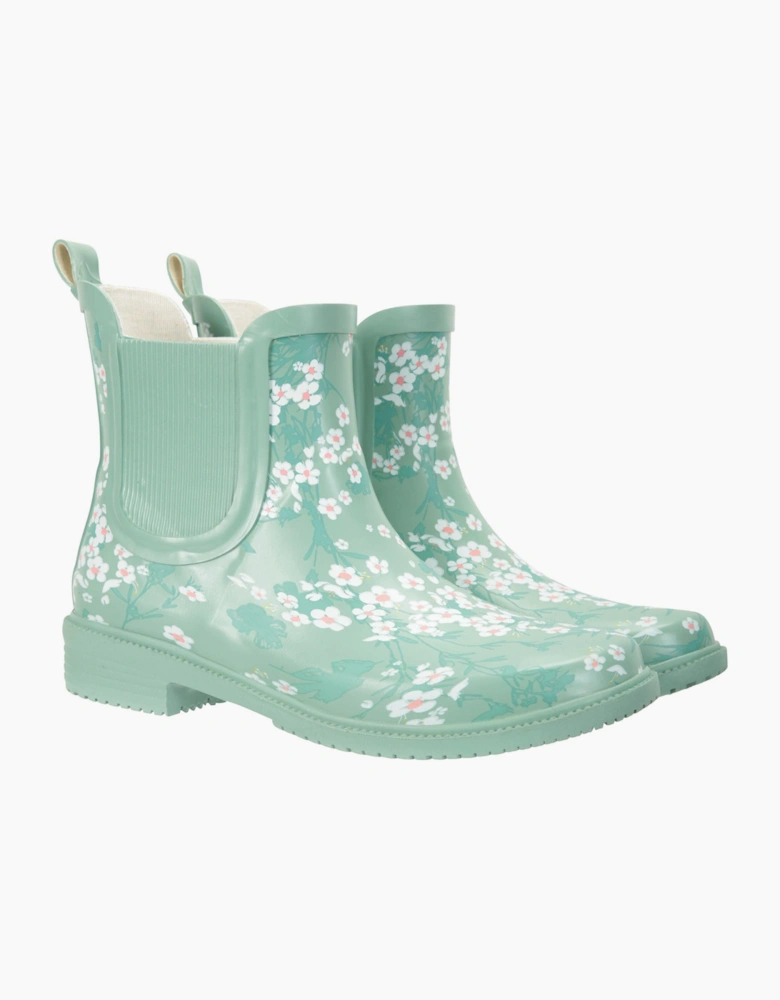 Mountain Warehouse Womens/Ladies Flowers Rubber Ankle Wellington Boots