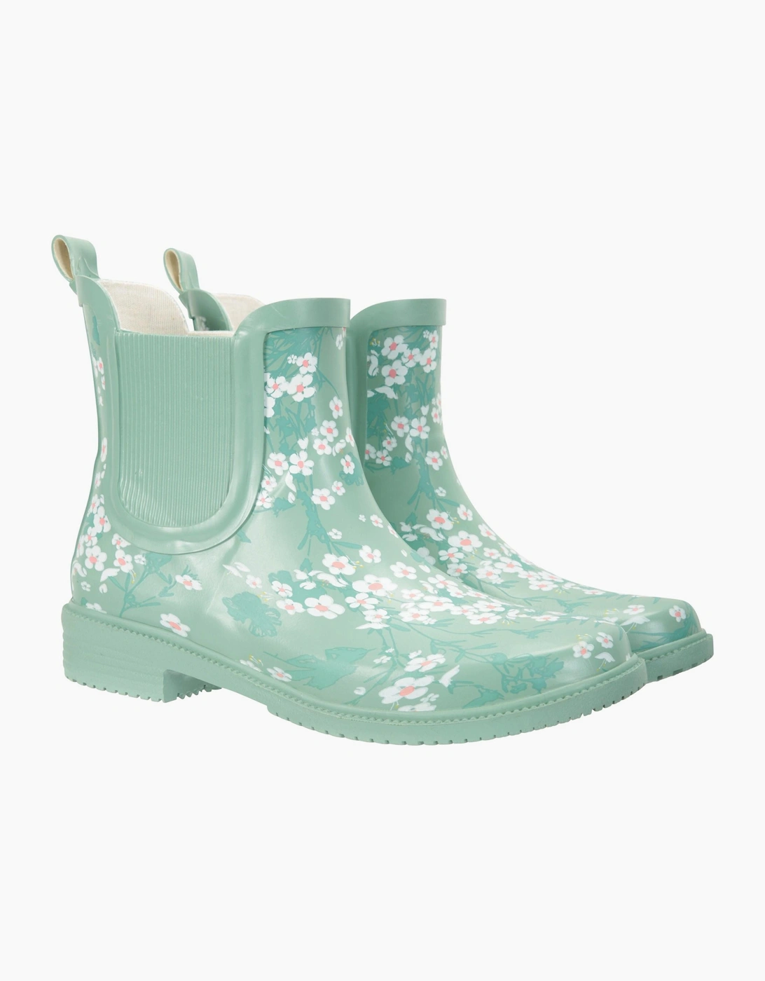 Mountain Warehouse Womens/Ladies Flowers Rubber Ankle Wellington Boots