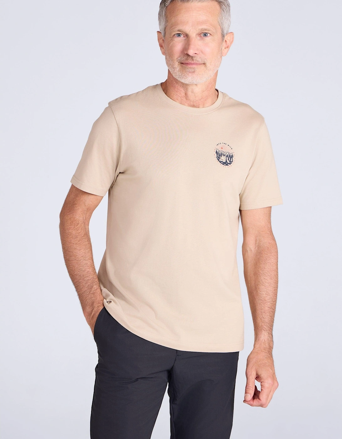 Mountain Warehouse Mens Adventure Awaits T-Shirt