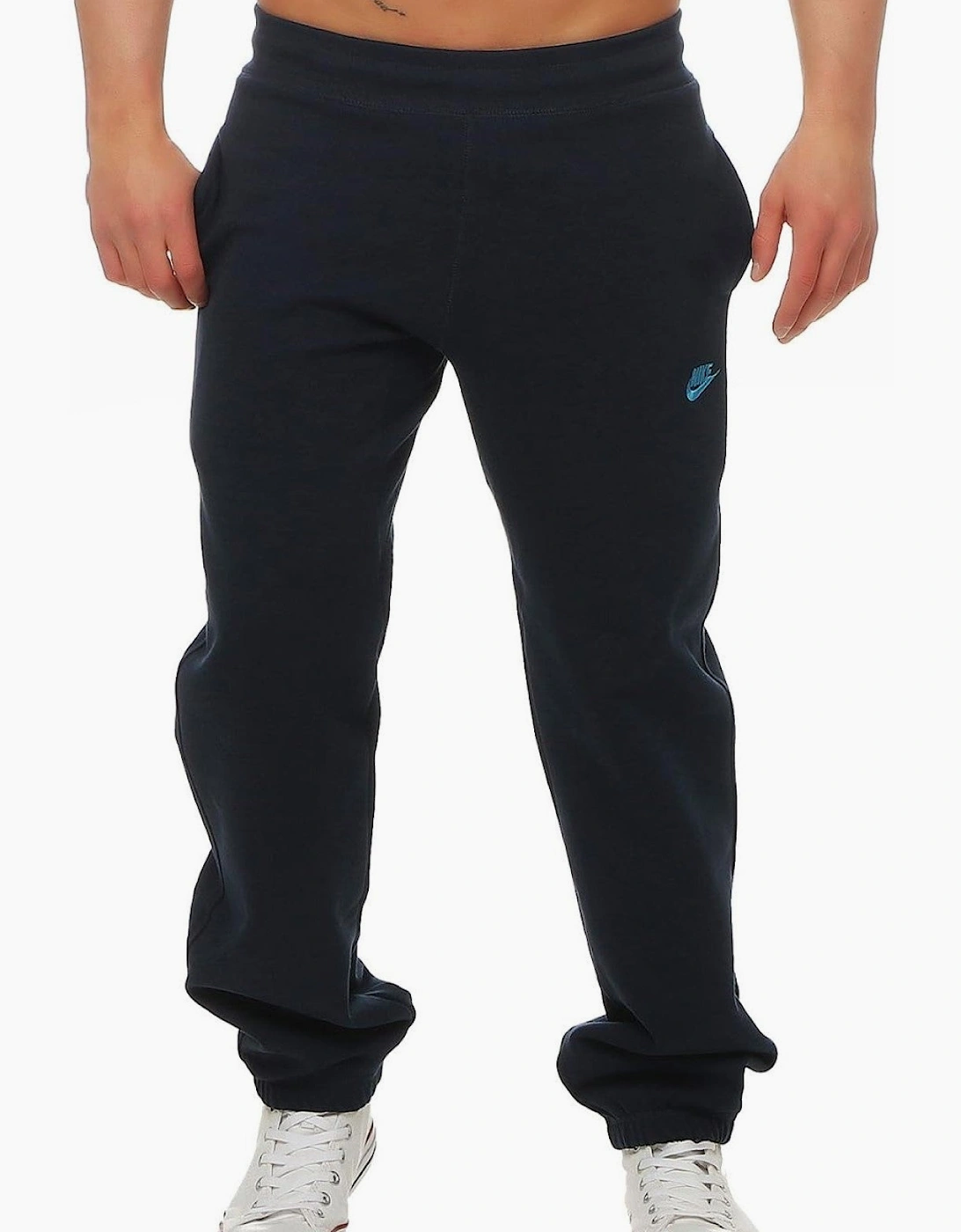 Nike Mens Foundation AW77 Cuffed Joggers in Navy