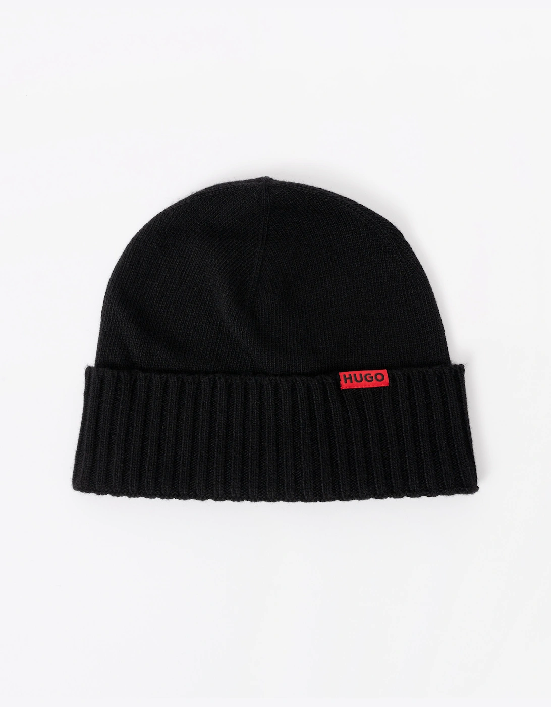 HUGO Xanti Mens Beanie and Gloves Gift Set - Black 001