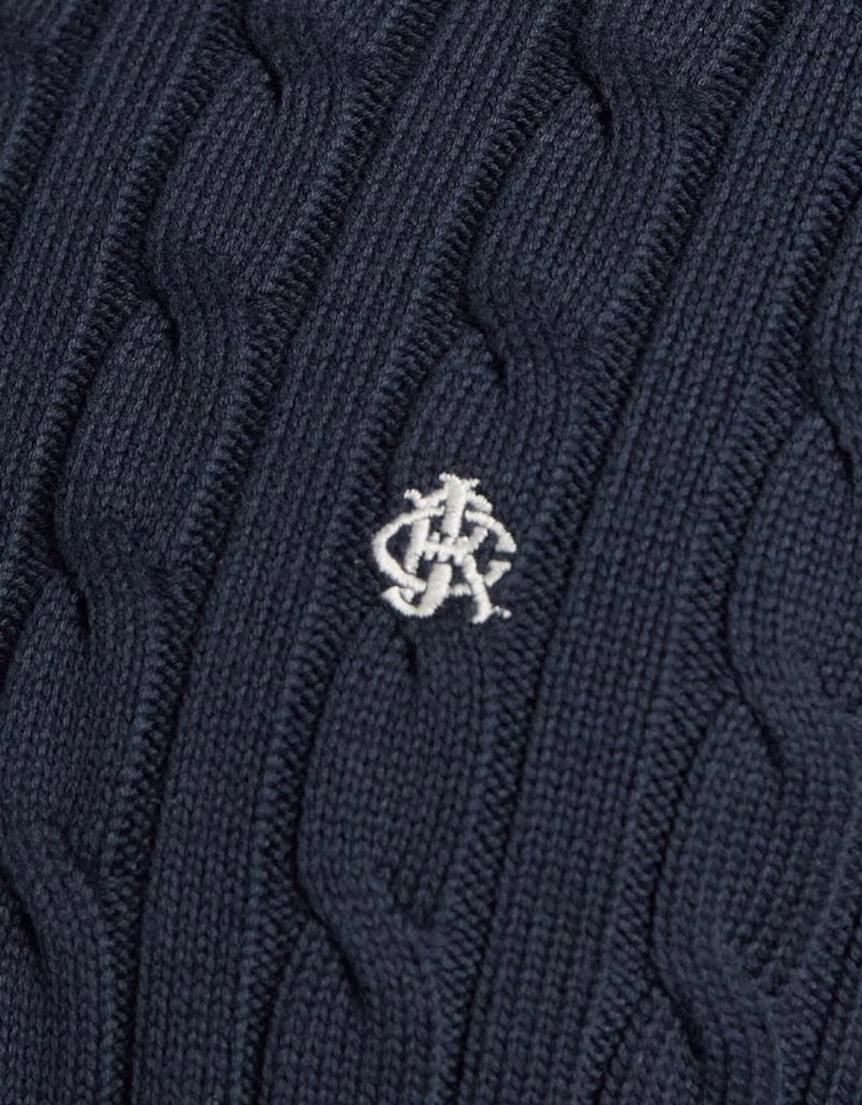 Joules CABLE CREW Mens Sweater Navy