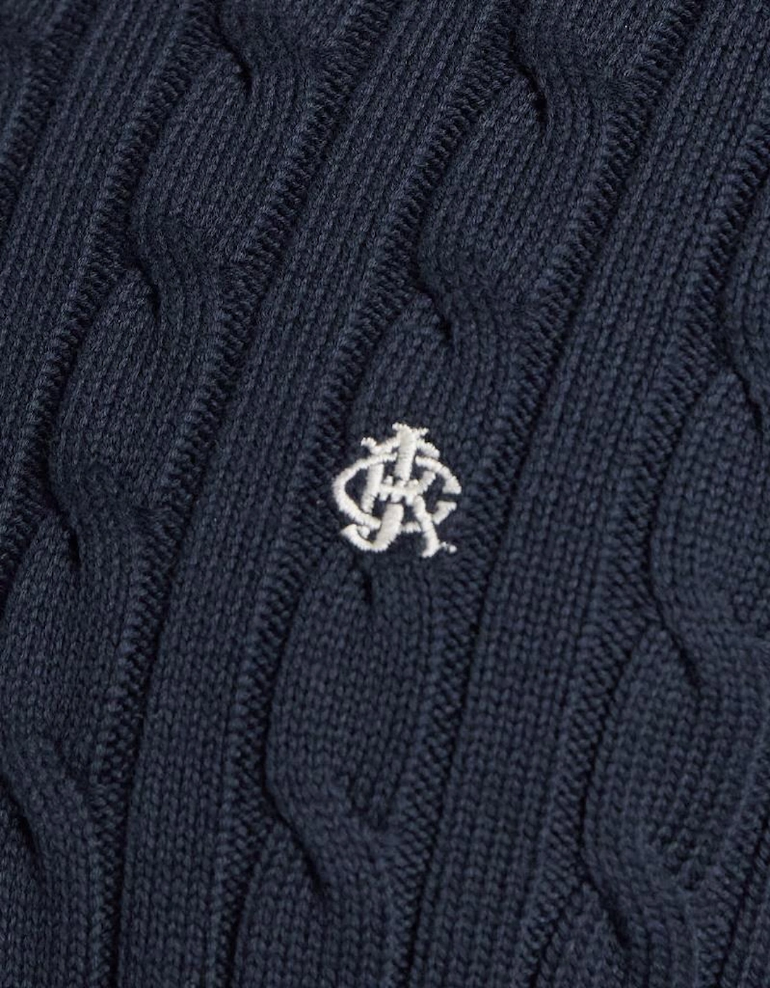 Joules CABLE CREW Mens Sweater Navy