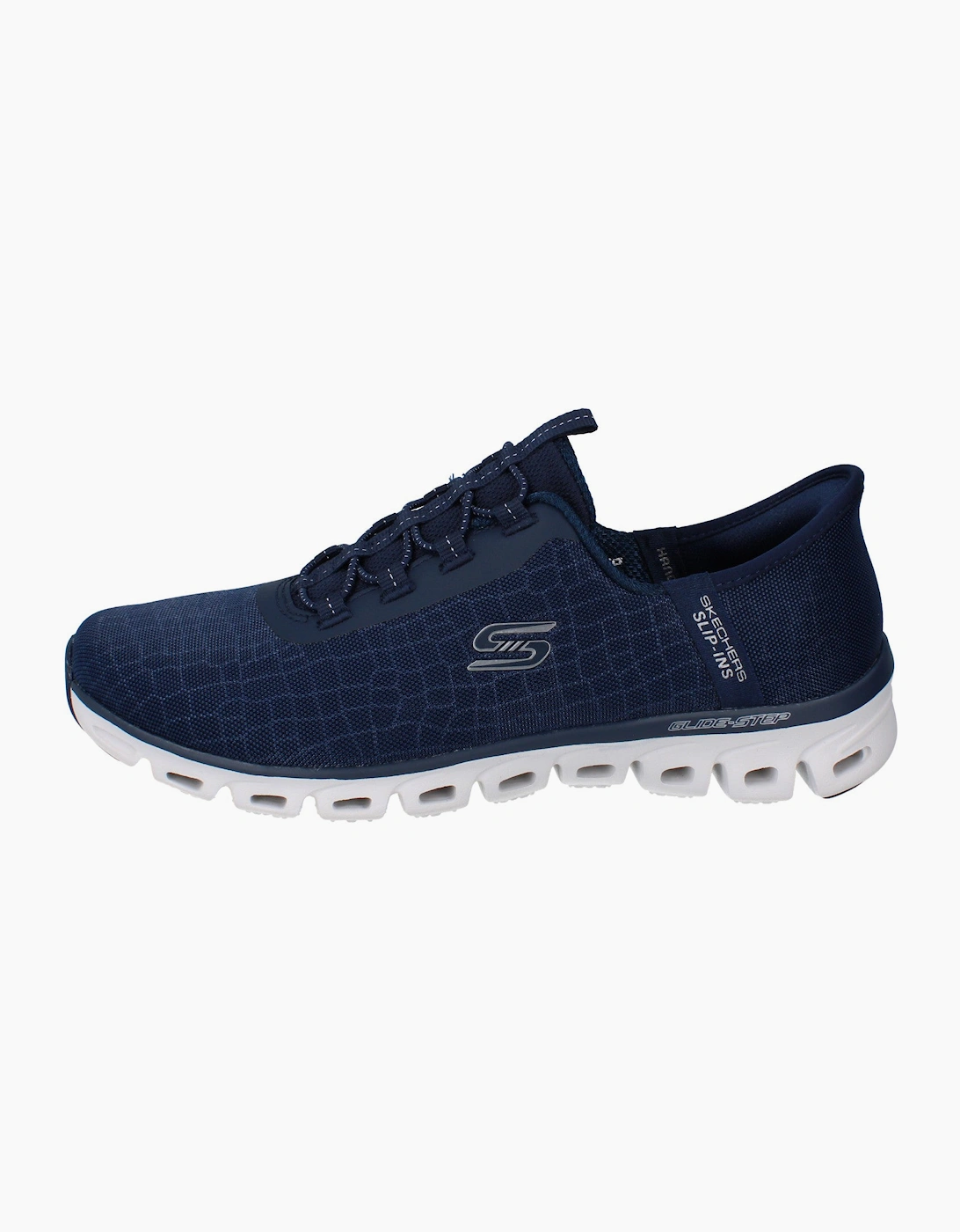 Skechers Hands Free Slip-Ins Glide Step - Prism Womens Trainers 104576 Shoes  NVY