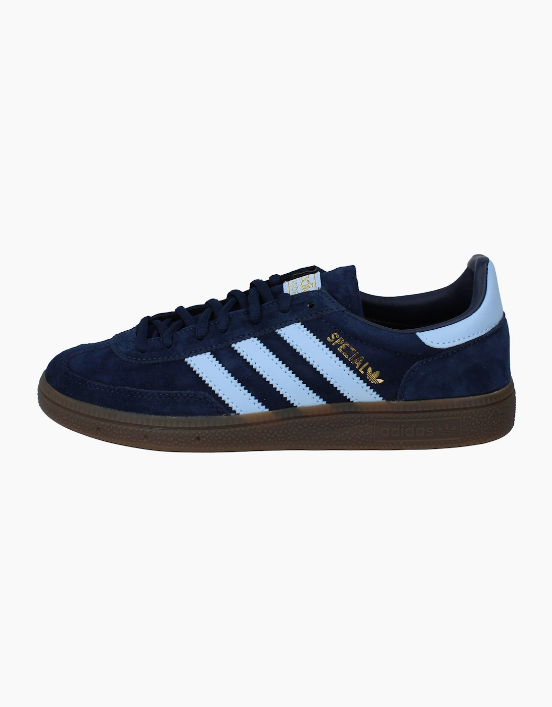Adidas Mens Handball Spezial Collegiate Navy Clear Sky Gum In  Blue in Women's Size 9.5, Office Shoes - Image 2