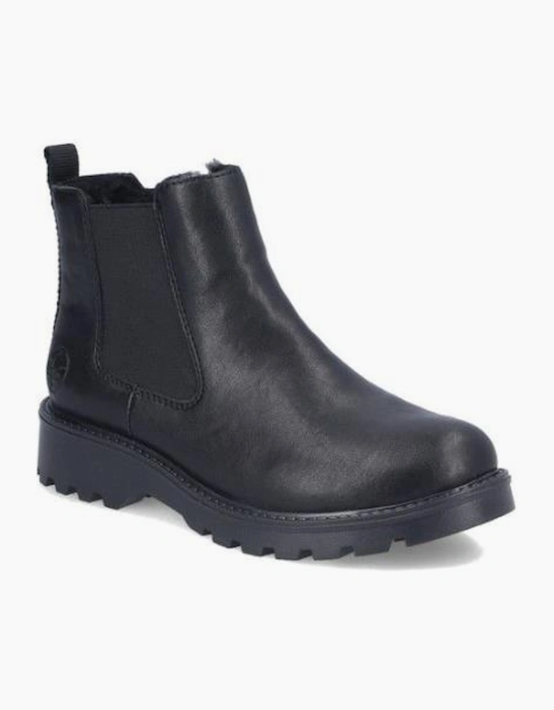 Rieker Ladies Boots 73250-01 in Black