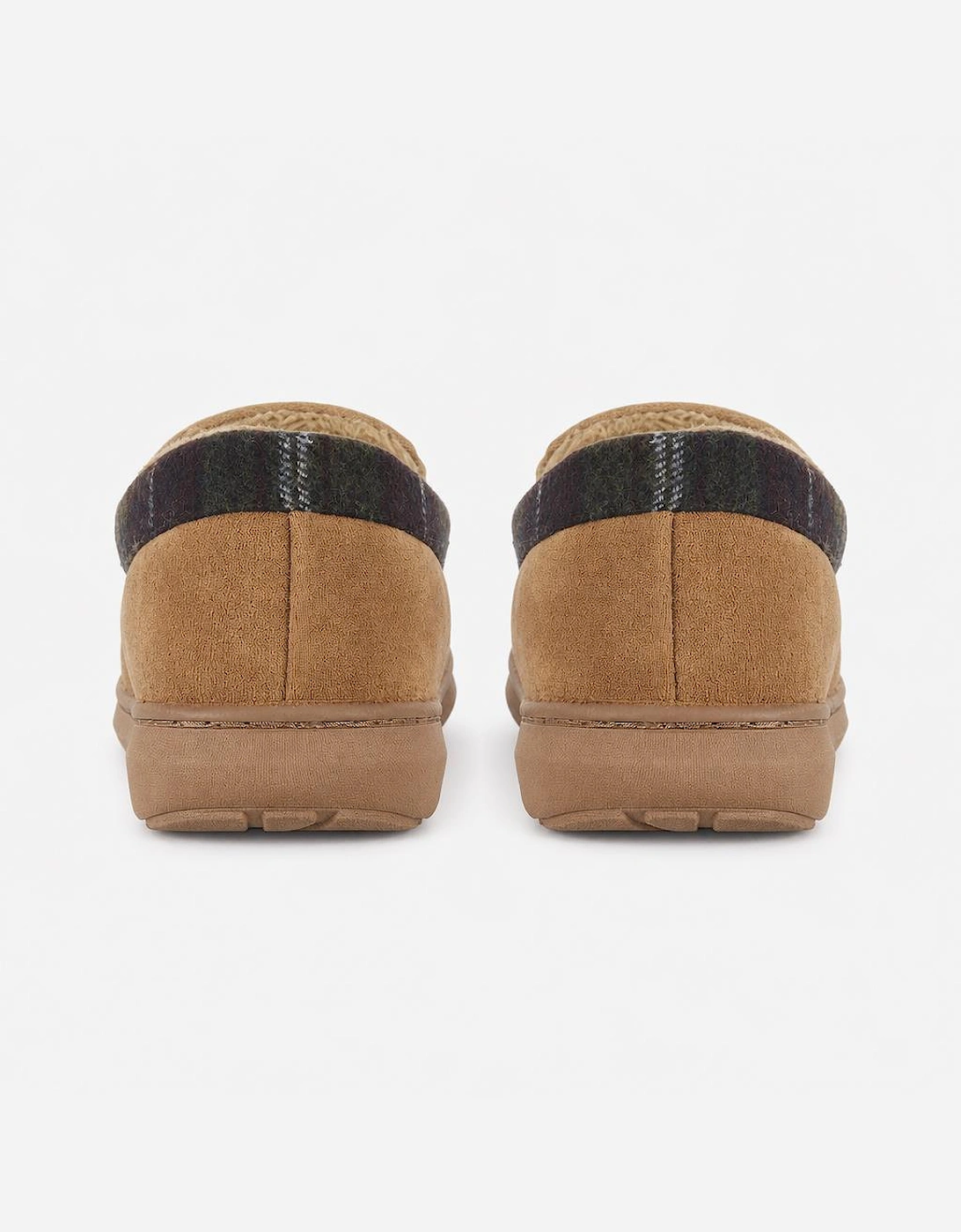 Jo & Joe ST ANDREWS Mens Moccasin Slippers Cognac