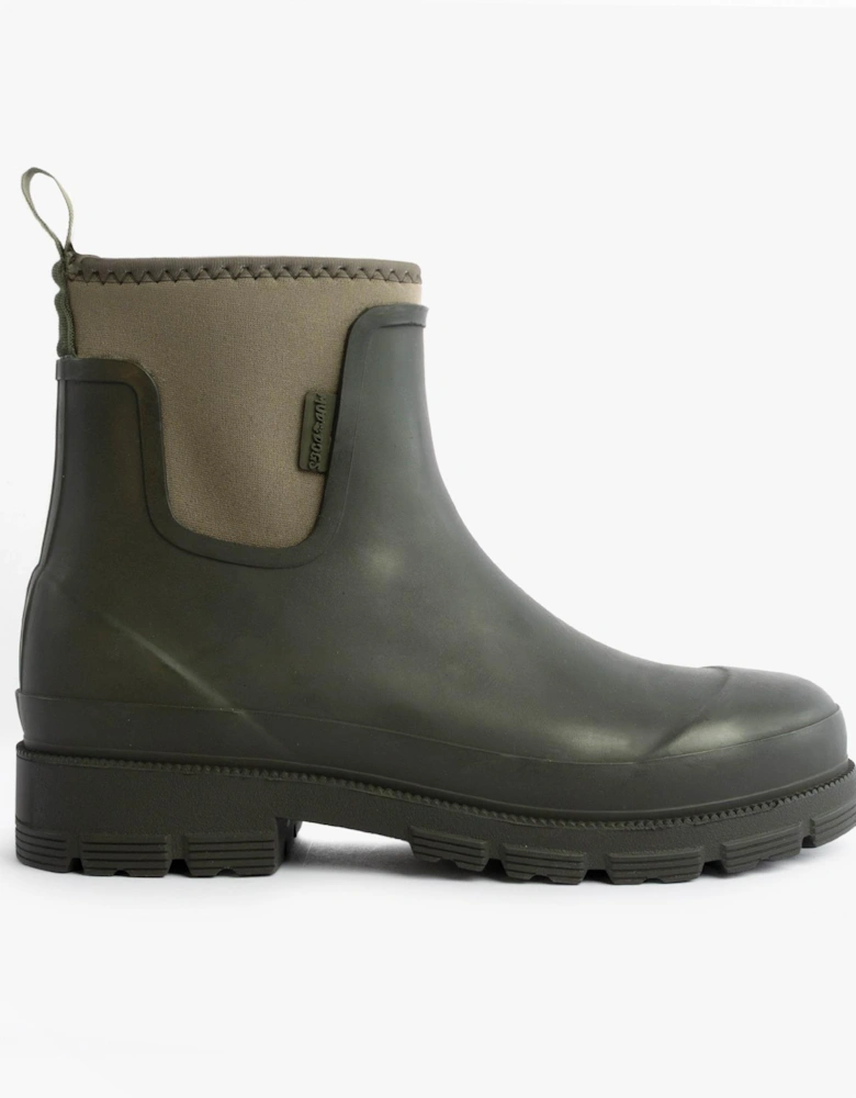 Mud Dogs BROOKE Womens Ankle Neoprene Wellies Dark Green