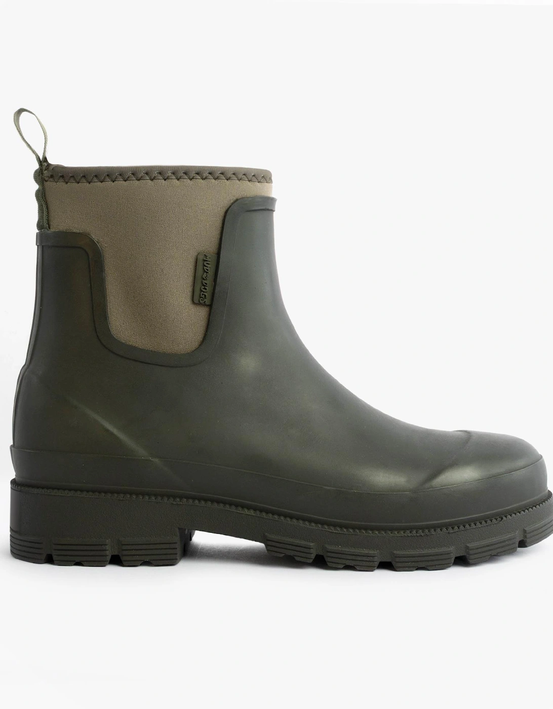 Mud Dogs BROOKE Womens Ankle Neoprene Wellies Dark Green
