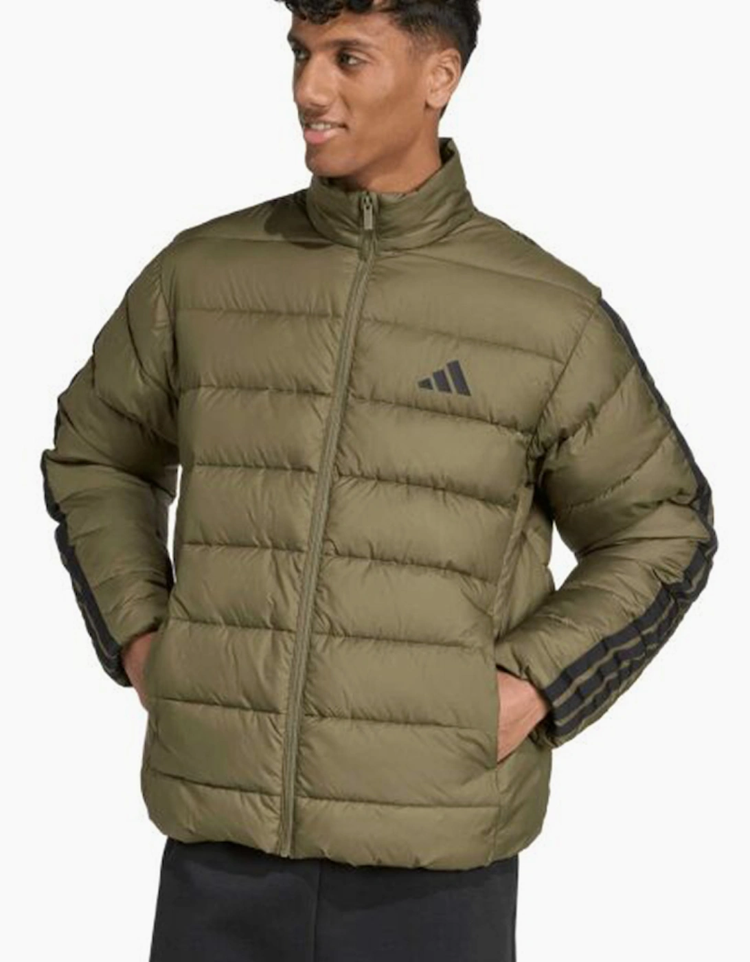 Adidas Essentials 3-Stripes Synthetic Down Jacket