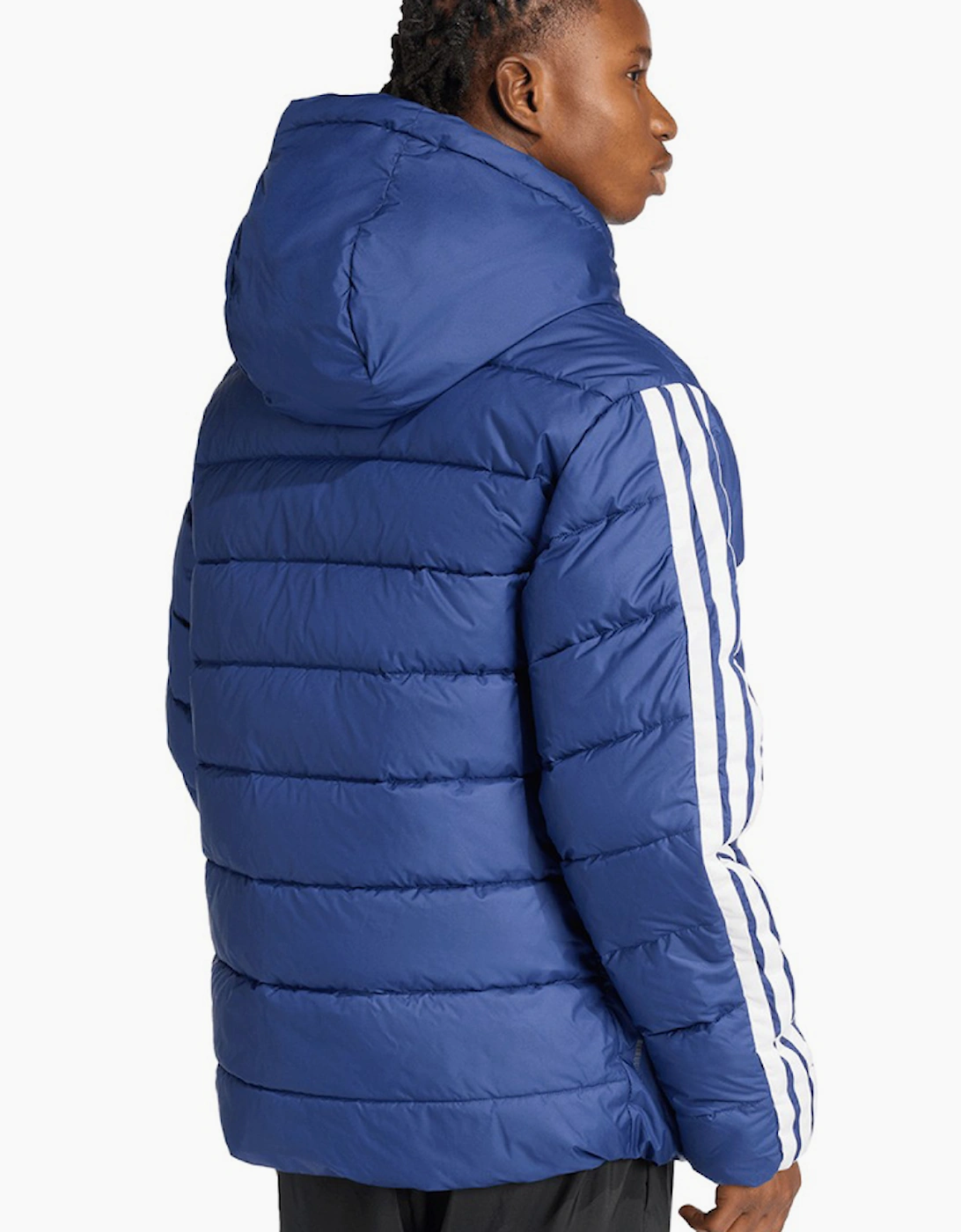Adidas Essentials 3 Stripes PH Hooded Down Jacket
