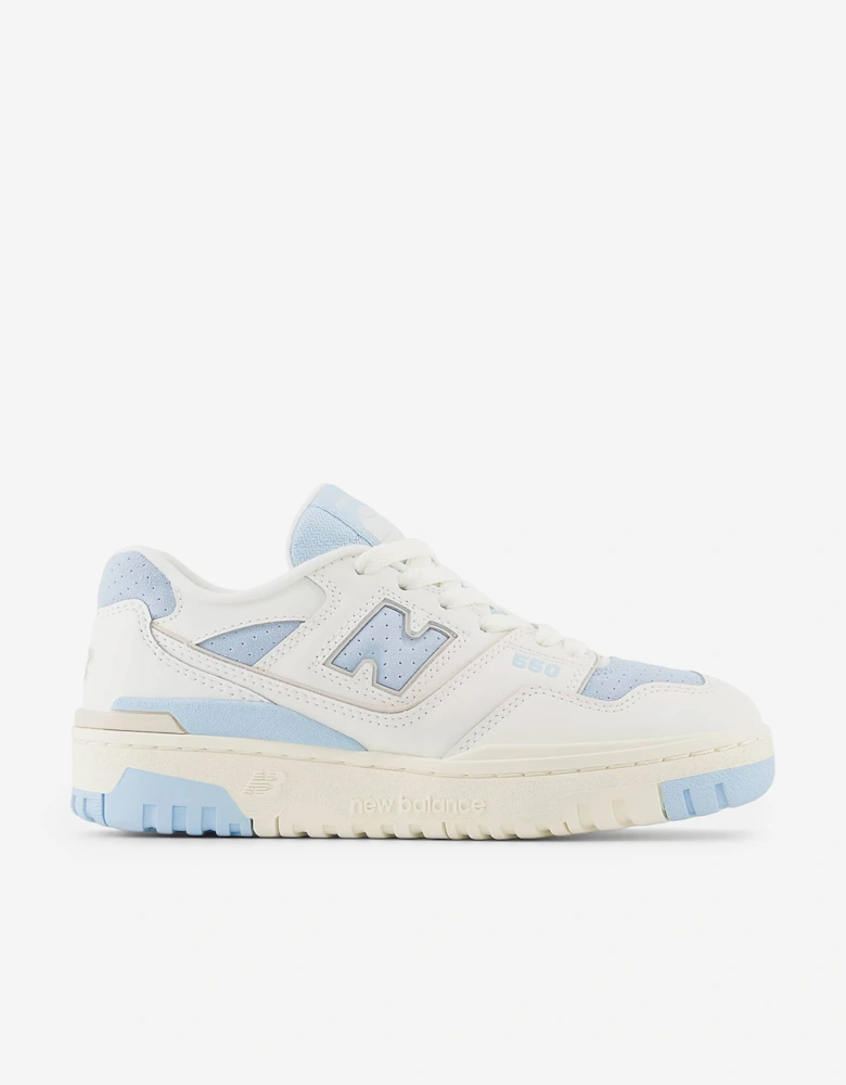 New Balance Kids 550 Lace Trainers in White