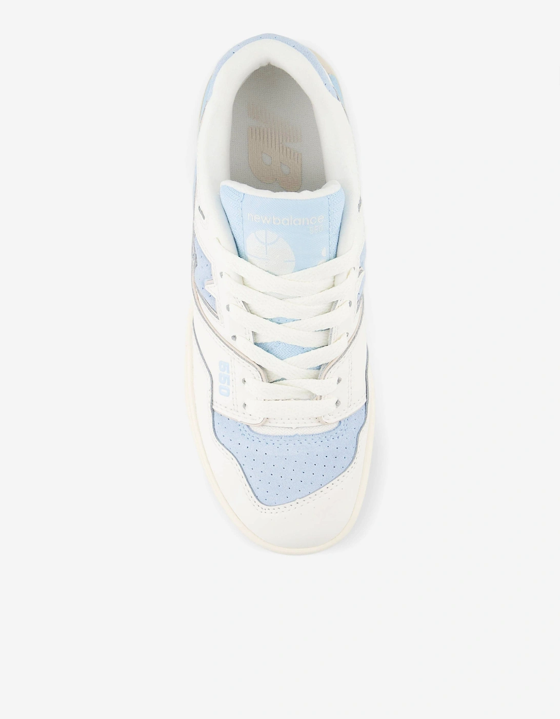 New Balance Kids 550 Lace Trainers in White