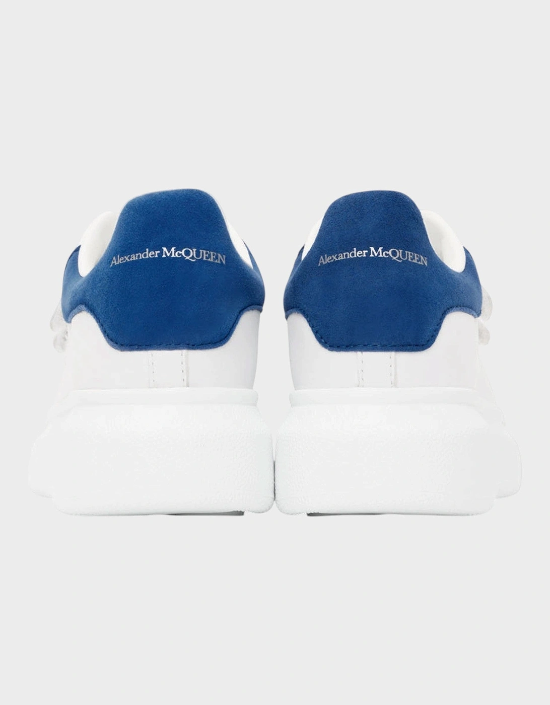 Oversized Velcro Sneakers Blue White