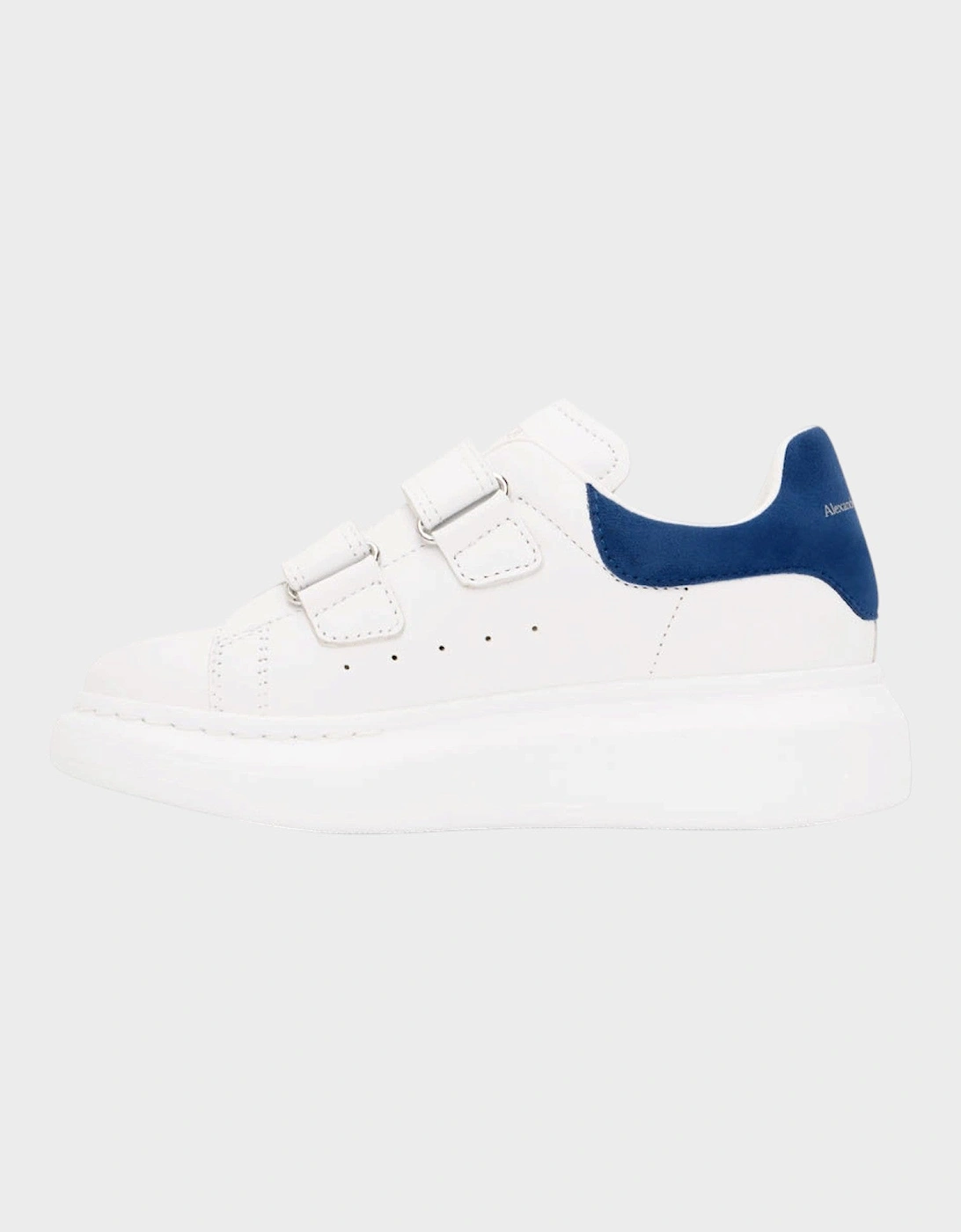 Oversized Velcro Sneakers Blue White