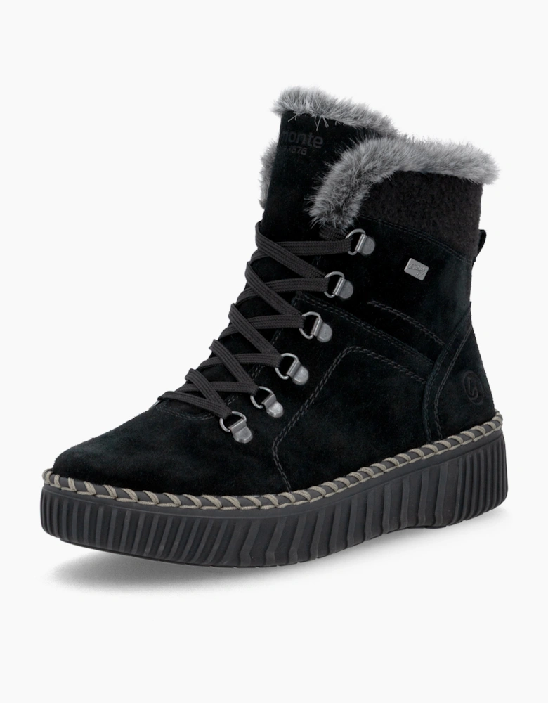 Remonte D4A70 Womens Ankle Boots Black