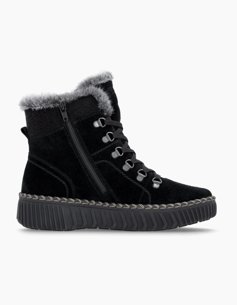 Remonte D4A70 Womens Ankle Boots Black