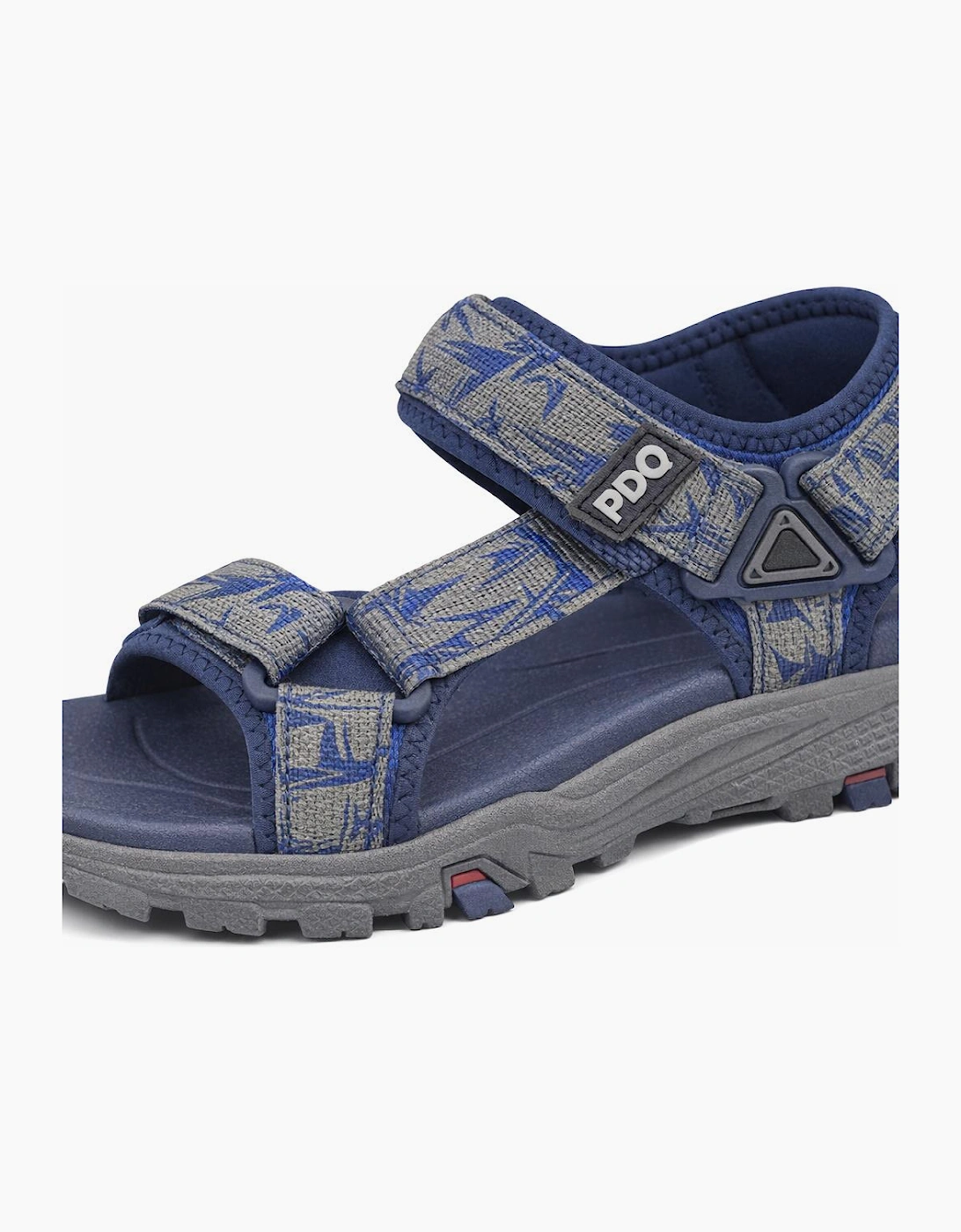 PDQ TRENT Mens Hiking & Trail Sandals Navy/Grey