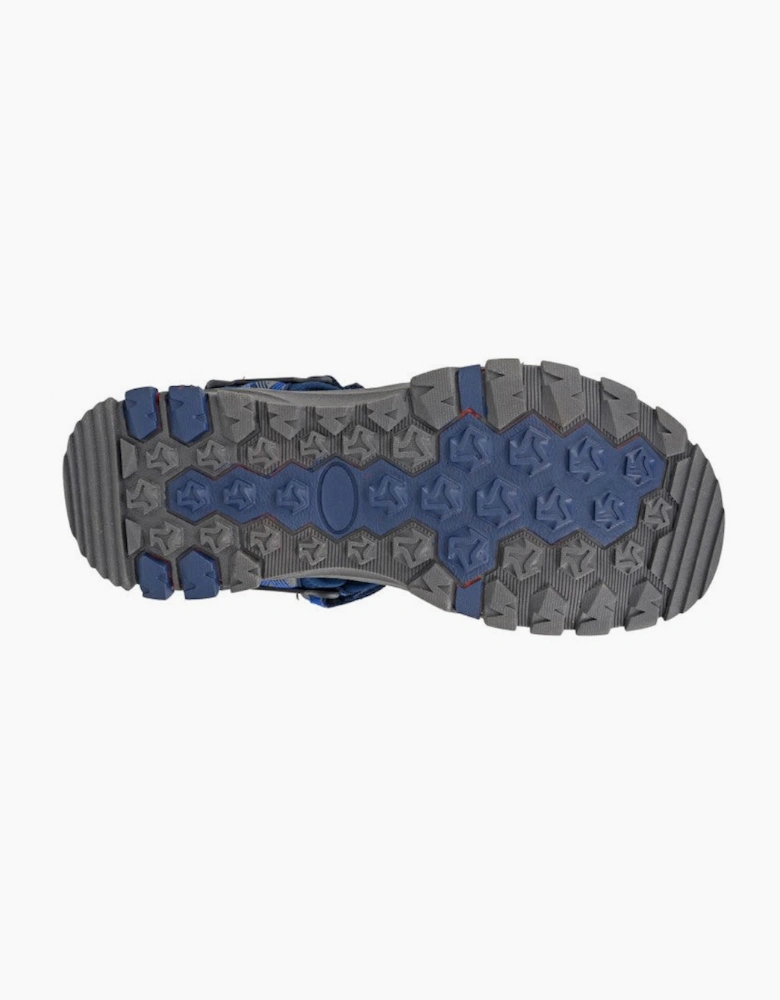 PDQ TRENT Mens Hiking & Trail Sandals Navy/Grey