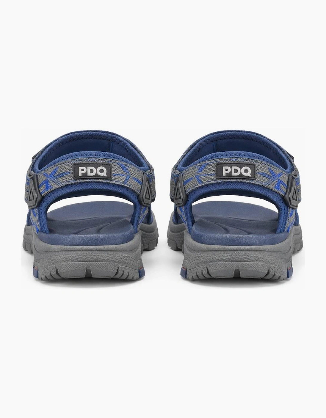 PDQ TRENT Mens Hiking & Trail Sandals Navy/Grey
