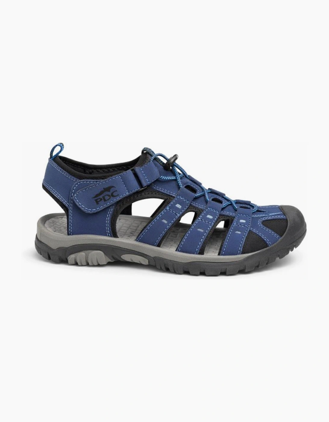 PDQ JASPER Mens Hiking & Trail Sandals Navy