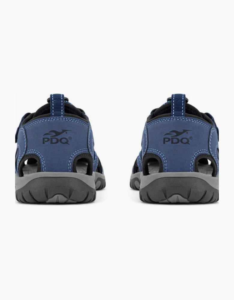 PDQ JASPER Mens Hiking & Trail Sandals Navy