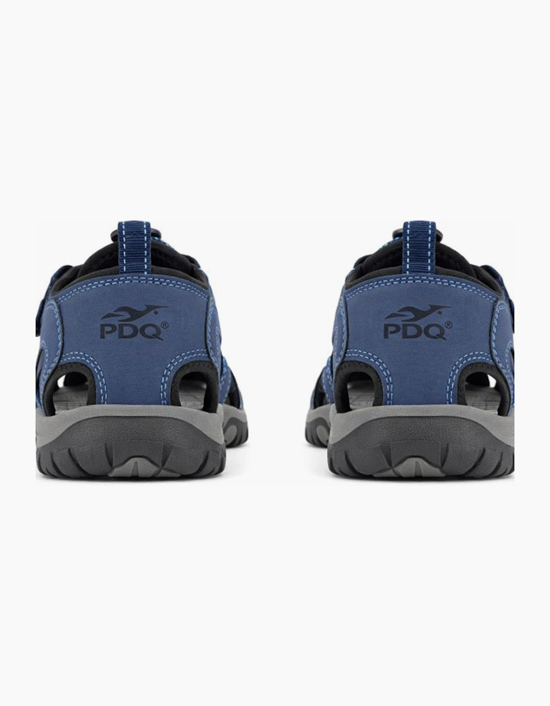 PDQ JASPER Mens Hiking & Trail Sandals Navy