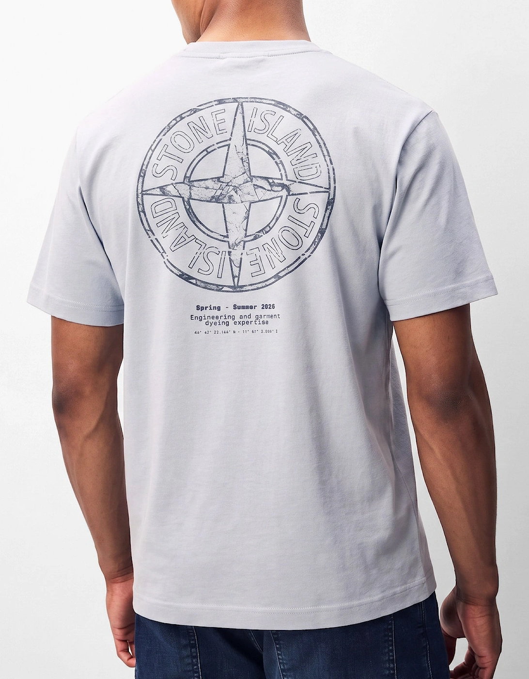 Stone Island 2100001 'Expertise' Regular Fit T-shirt SKY V0041