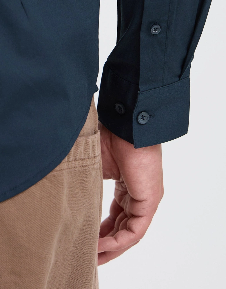 Casual Friday Palle Stretch Poplin Slim Fit Shirt