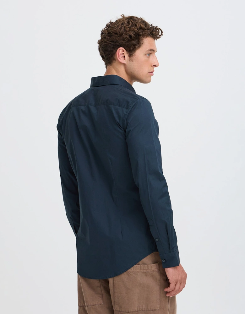 Casual Friday Palle Stretch Poplin Slim Fit Shirt