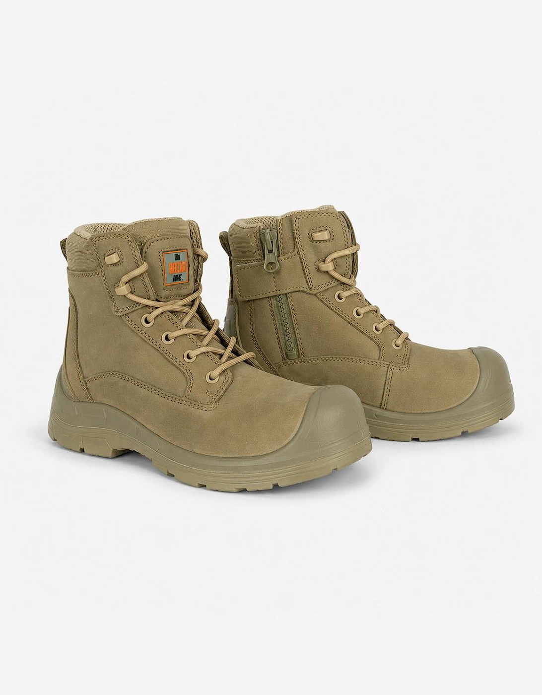 Unbreakable U135 Desert Storm Mens Composite Toe Safety Boots Stone