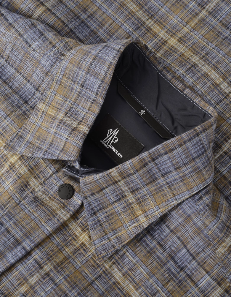 Checkered Shirt Blue