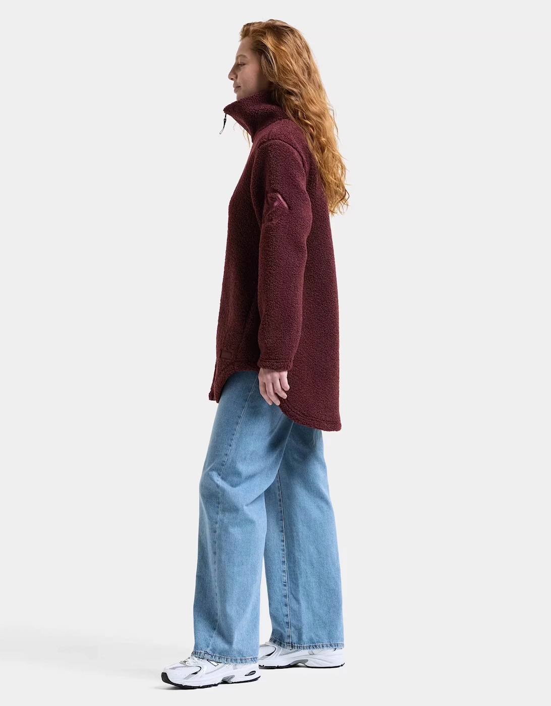 Didriksons Womens Umi Full Zip Fleece 4 - Old rust 147