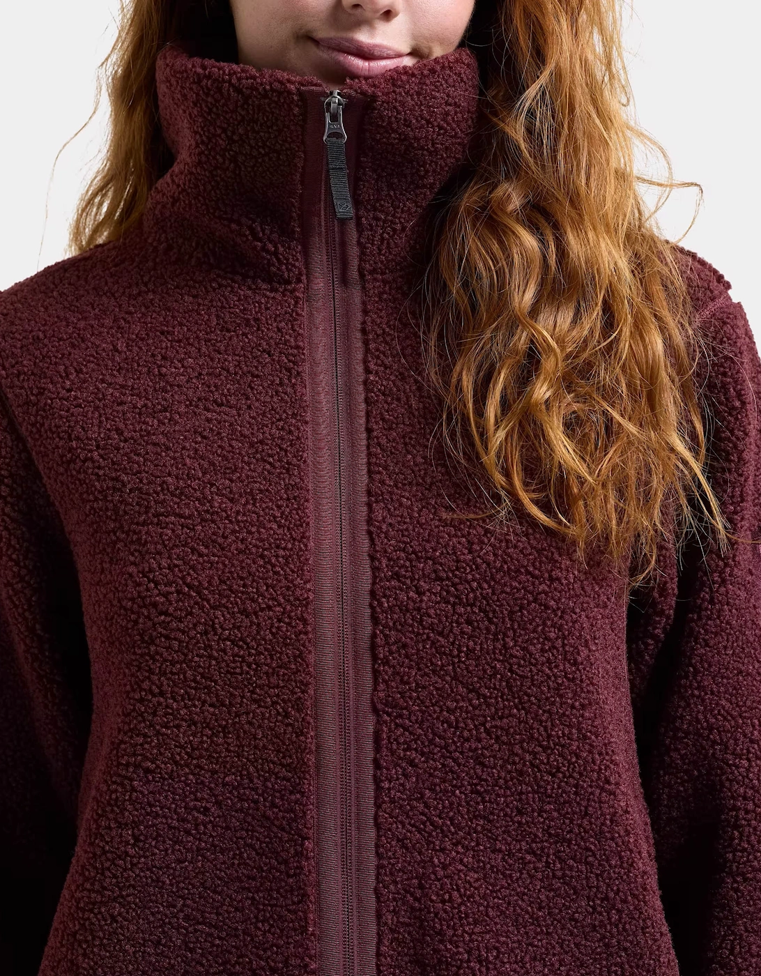 Didriksons Womens Umi Full Zip Fleece 4 - Old rust 147