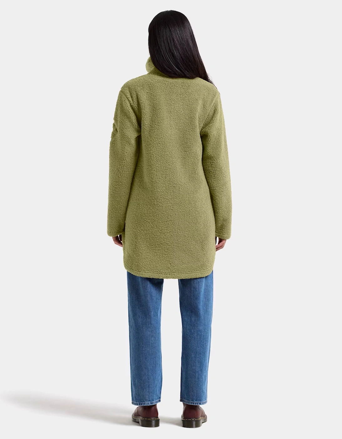 Didriksons Womens Umi Full Zip Fleece 4 - Olive Green H22