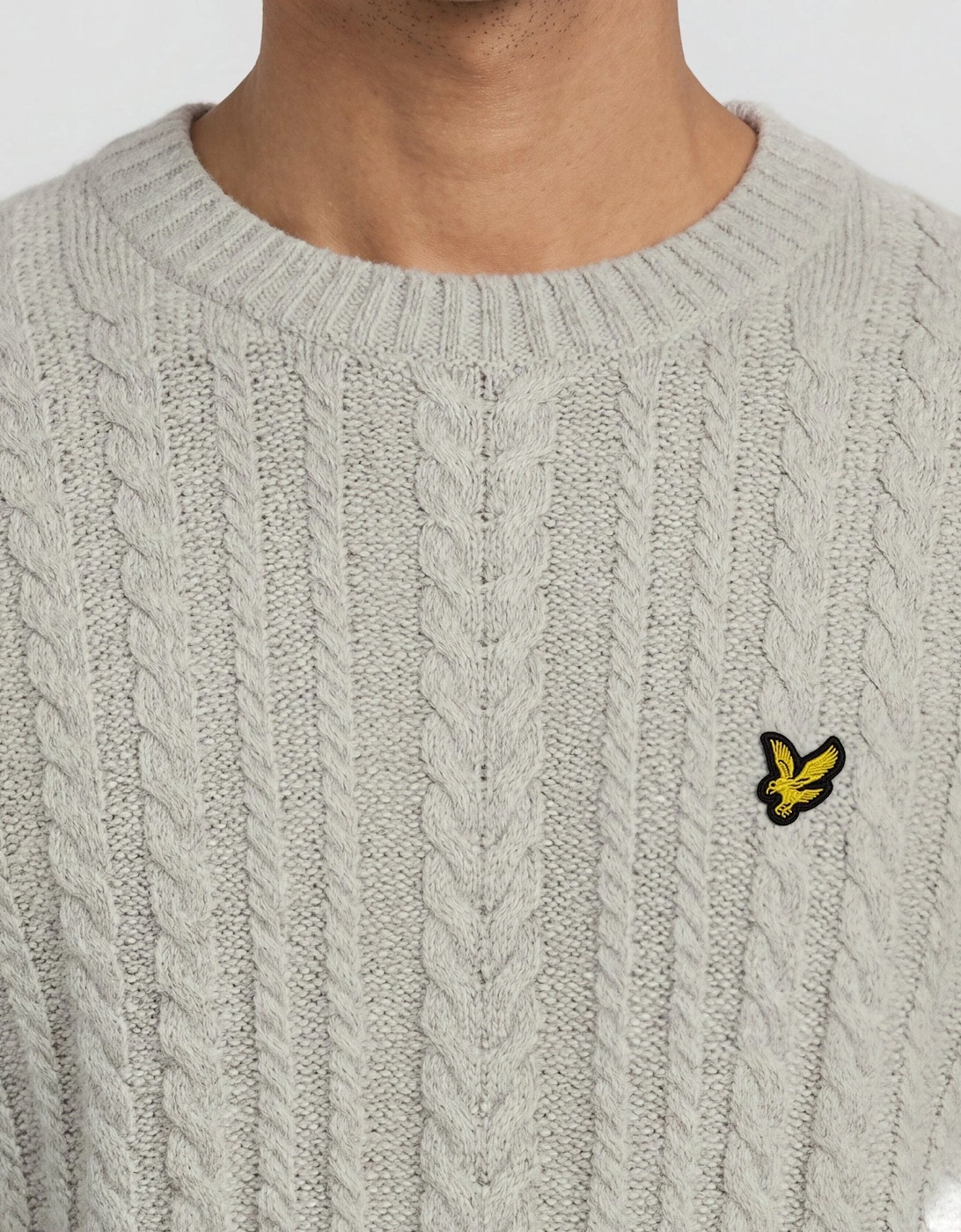 Cable Knit Crew Neck Jumper