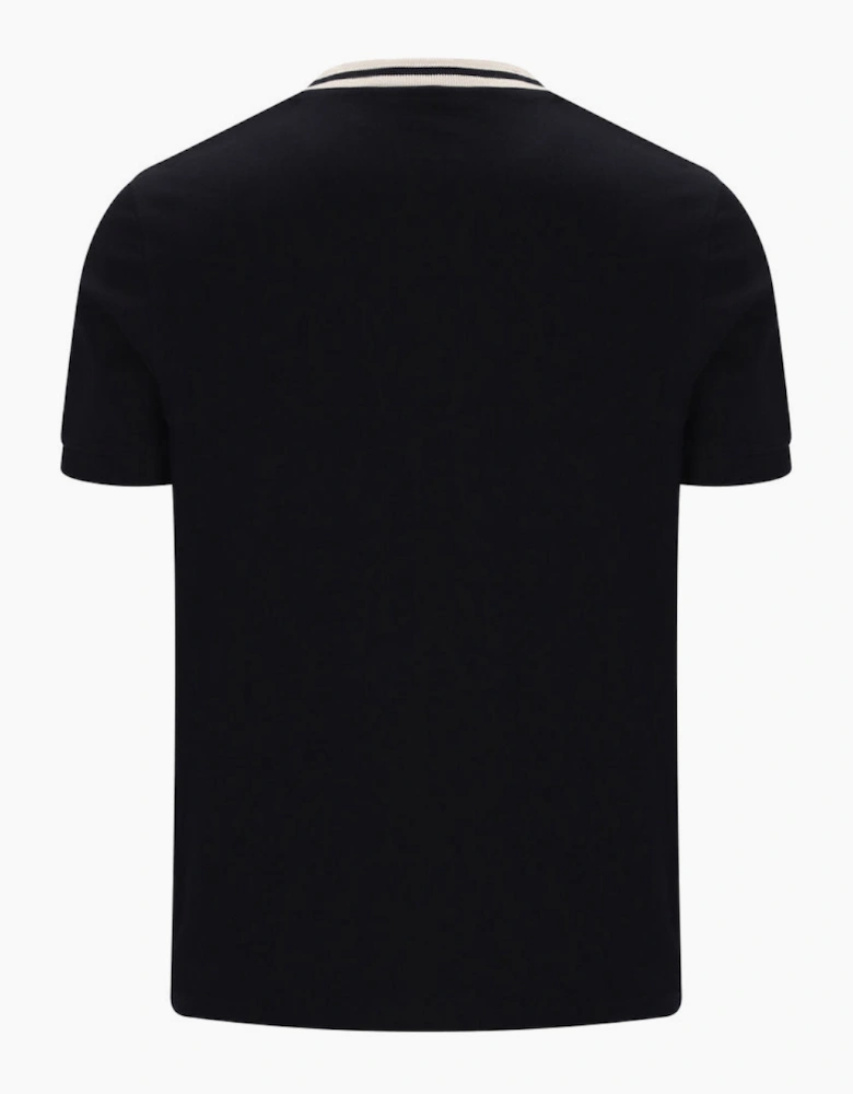 Sergio Tacchini Rainer SS T-Shirt - Black/Peyote