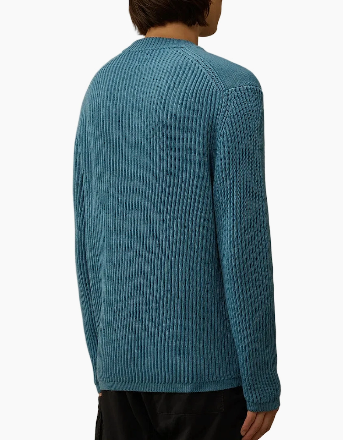 Re-Wool Full Rib Crewneck Lens Knit