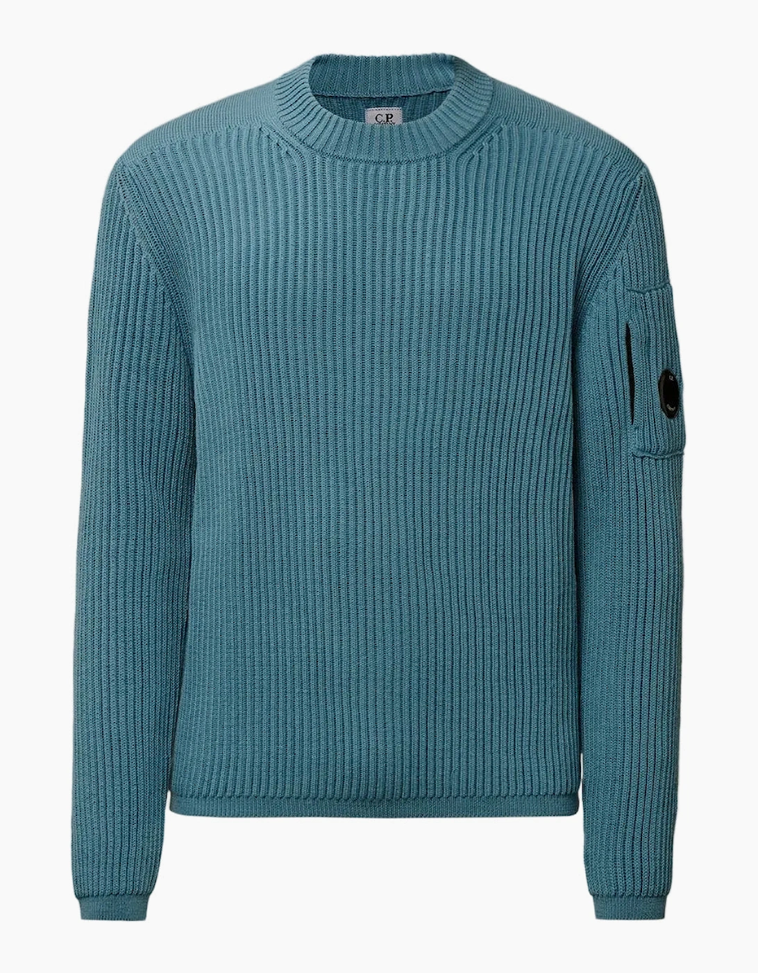 Re-Wool Full Rib Crewneck Lens Knit