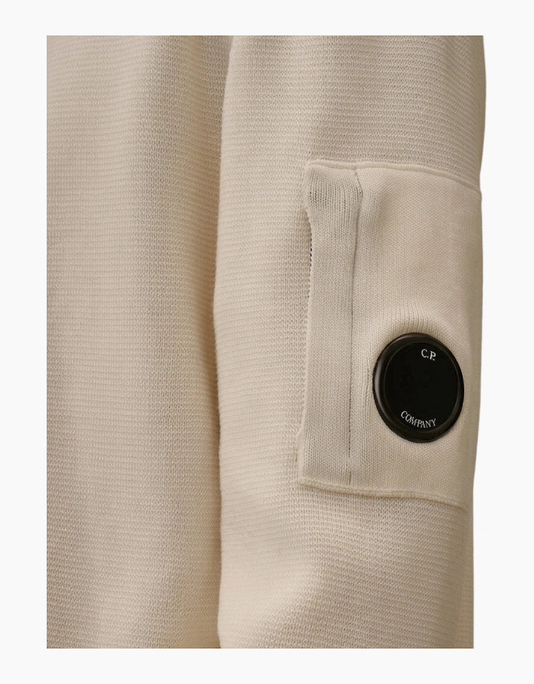 Re-Wool Quarter Zip Lens Knit