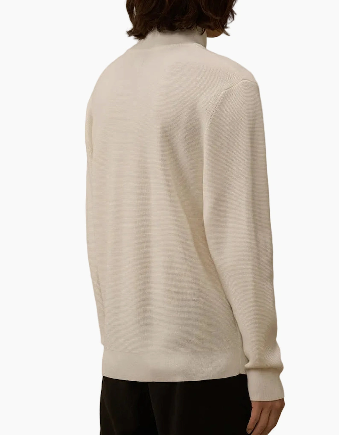 Re-Wool Quarter Zip Lens Knit