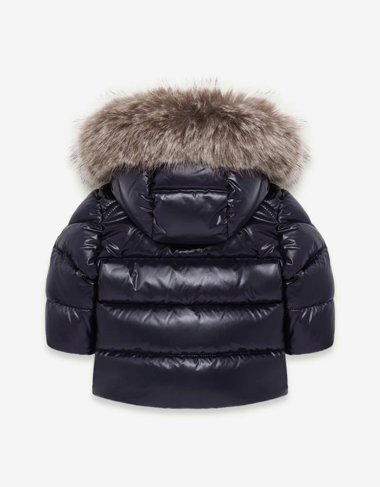 Moncler Enfant Baby Boys Down Padded K2F Jacket in Navy