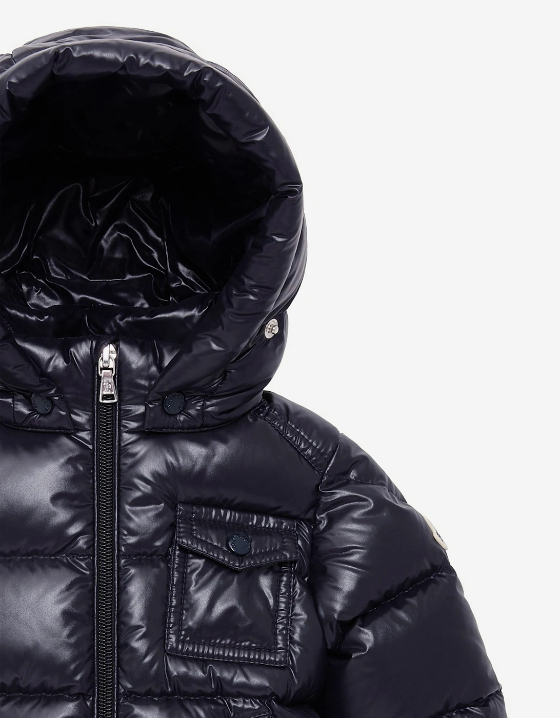 Moncler Enfant Baby Boys Down Padded K2F Jacket in Navy