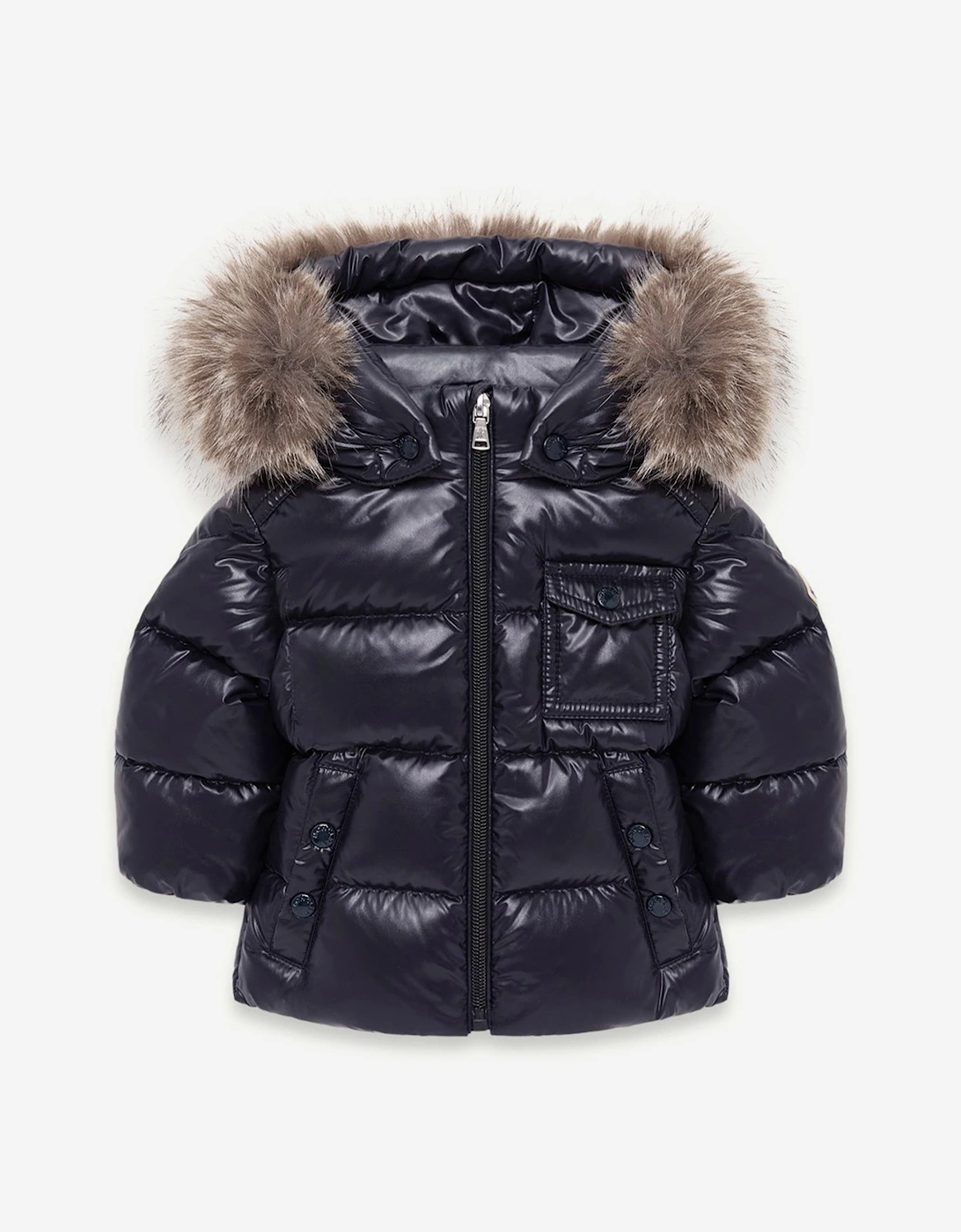 Moncler Enfant Baby Boys Down Padded K2F Jacket in Navy